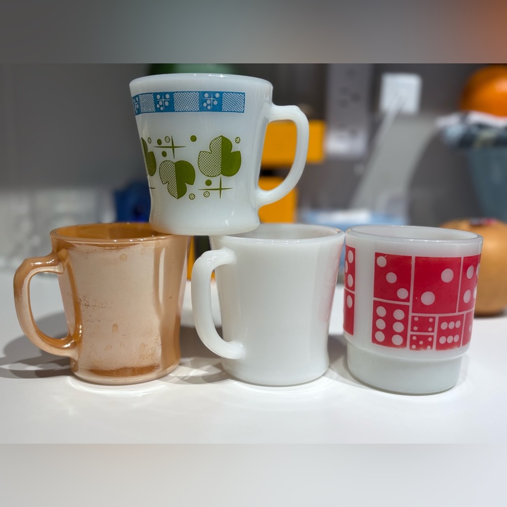 Assorted Fire-King Mugs
